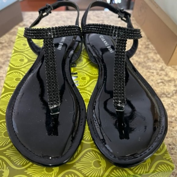 Gianni Bini Patent Sandals - Picture 4 of 4